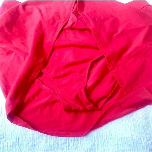 D & Co Swimsuit SET Coral Adjustable Tankini Top & Swim Skirt Plus Size 20W - Picture 15 of 16